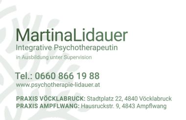 Visitenkartendesign Martina Lidauer